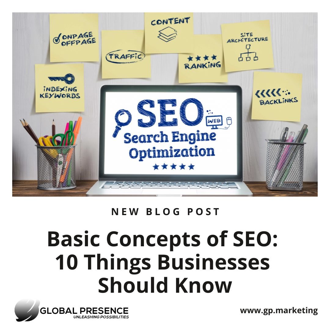 Basic Concepts of SEO: 10 Things Businesses Should Know